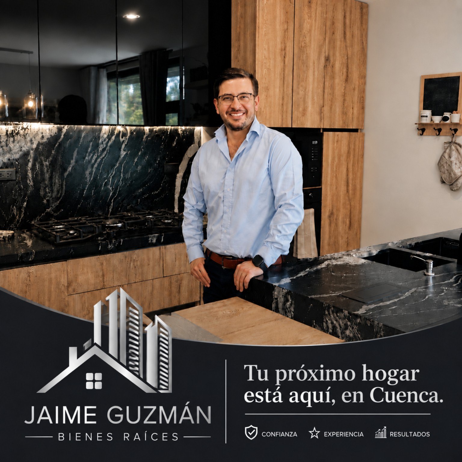 Jaime Guzmán, asesor inmobiliario en Cuenca